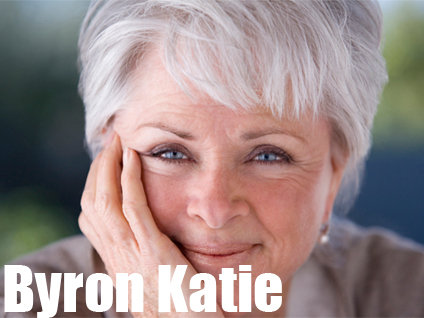 This is a black and white photo of Byron Katie whose book I Need Your This is a black and white photo of Byron Katie whose book I Need Your