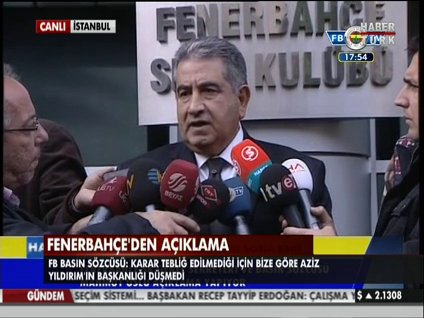 Fenerbahçe'den açıklama!