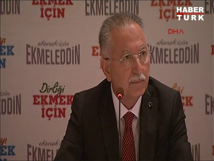 Ekmeleddin İhsanoğlu'nu kızdıran 'ekmek' sorusu
