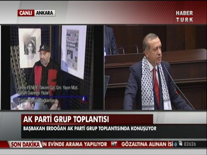 Başbakan Erdoğan konuşmasına böyle başladı