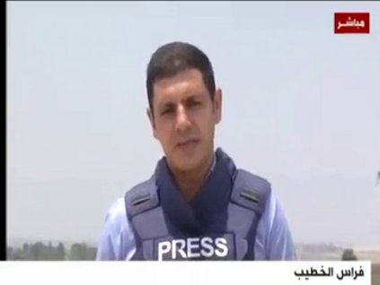 BBC muhabirine canlı yayında tokat!