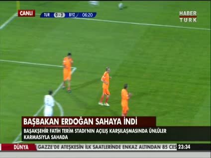 Ve Başbakan sahada!