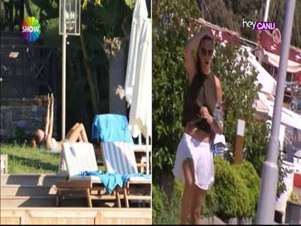 Bodrum'da Serenay rüzgarı!