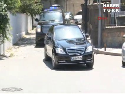 Erdoğan sivil plakayla çıktı